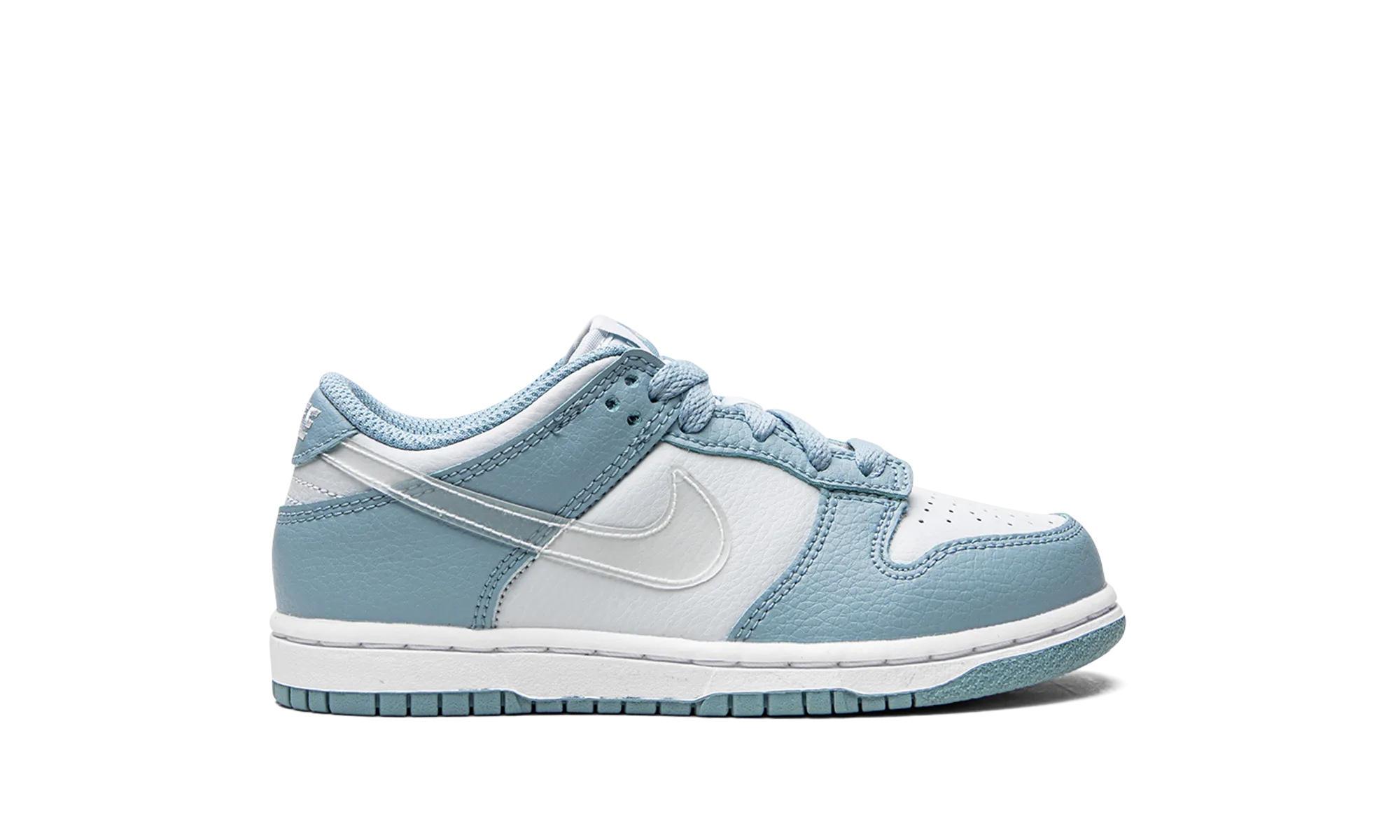 Dunk Low PS "Clear Aqua" nike preschool slip-on sneakers