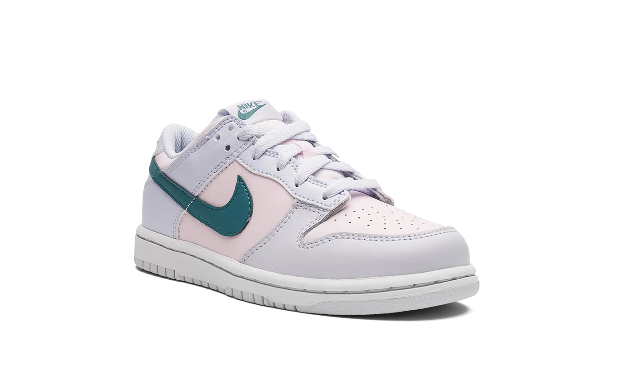 Dunk Low PS "Football Grey / Mineral Teal" nike preschool slip-on sneakers