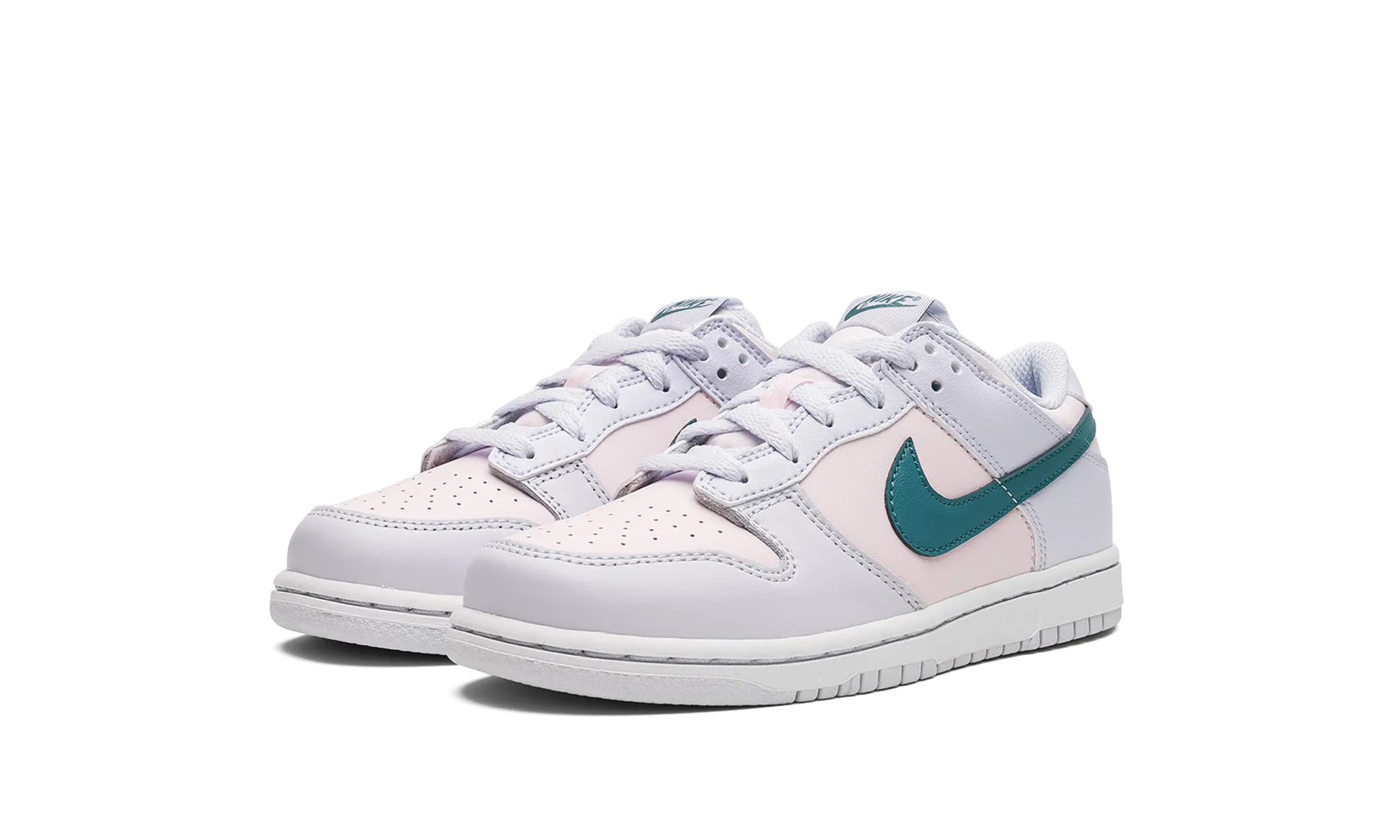 Dunk Low PS "Football Grey / Mineral Teal" nike preschool slip-on sneakers