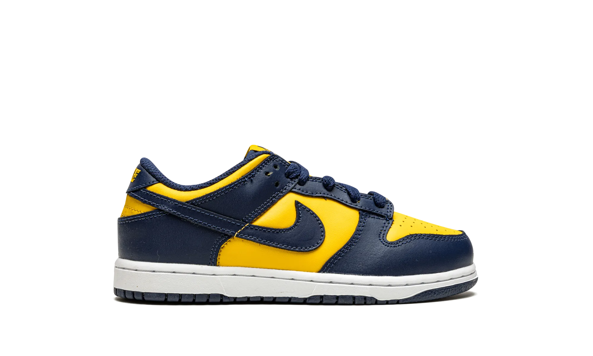Dunk Low PS "Michigan" nike preschool slip-on sneakers