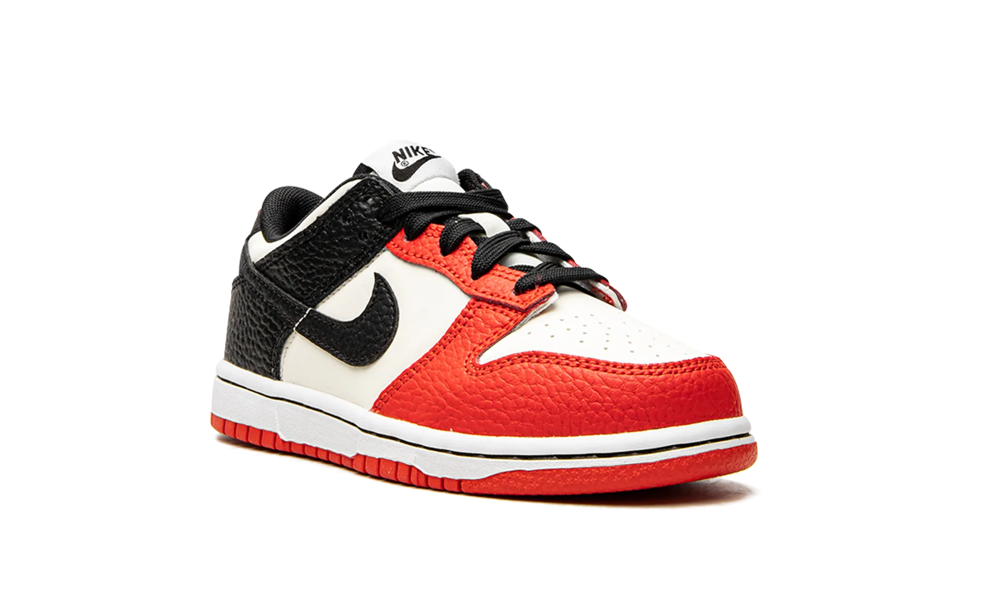 DUNK LOW PS "NBA - Chicago Bulls" nike preschool slip-on sneakers