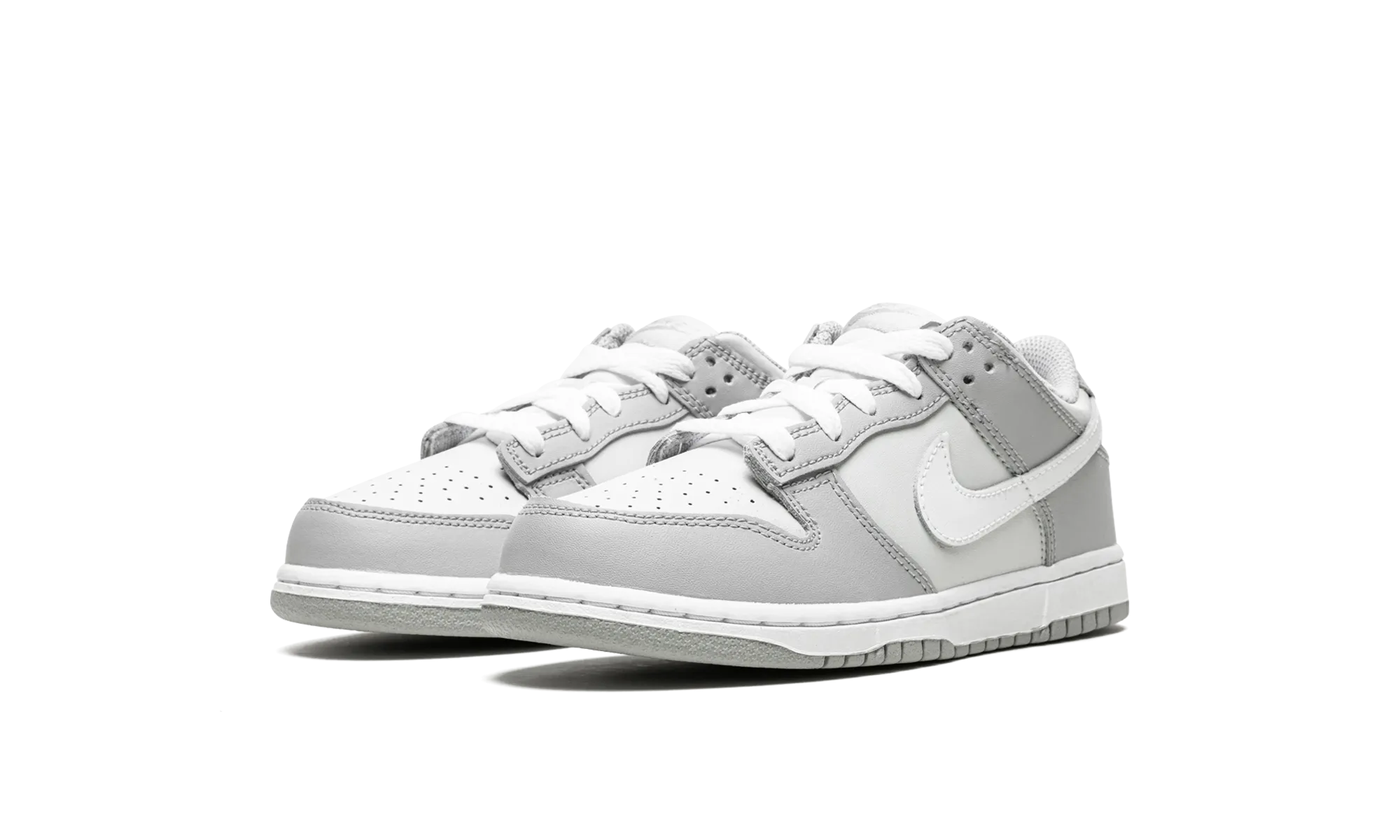 DUNK LOW (PS) "Pure Platinum" nike preschool slip-on sneakers