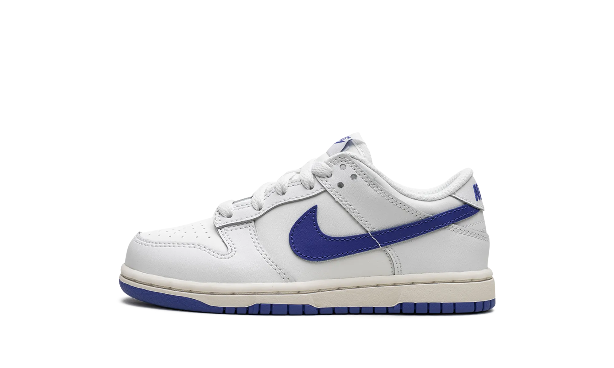 Dunk Low PS "Summit White Hyper Royal" Nike Pre School shoes
