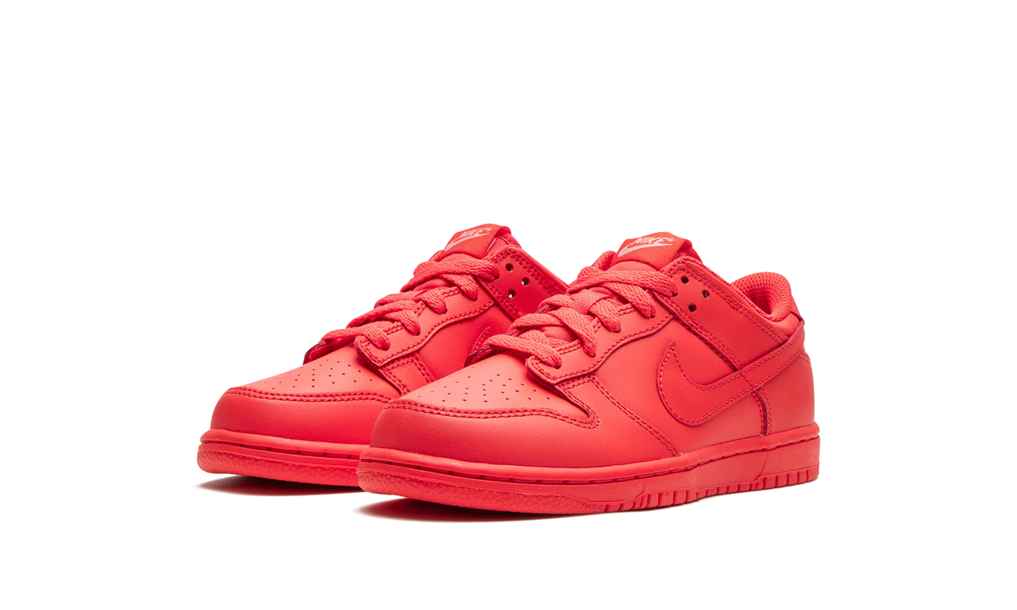 Dunk Low PS "Track Red" nike preschool slip-on sneakers