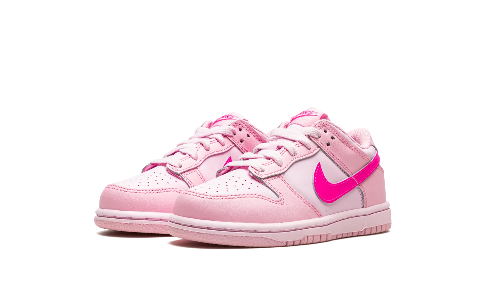 Dunk Low PS "Triple Pink" nike preschool slip-on sneakers