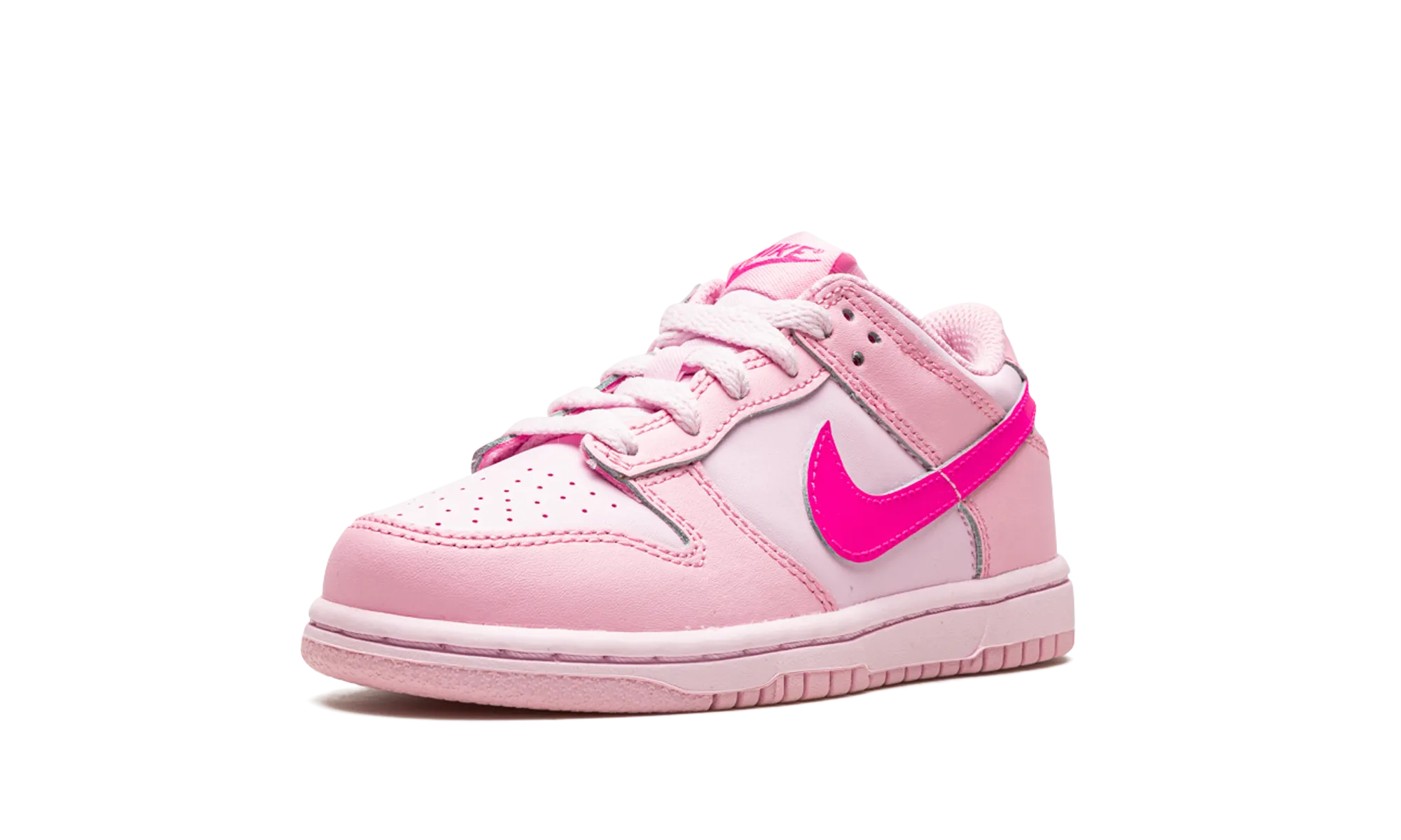 Dunk Low PS "Triple Pink" nike preschool slip-on sneakers