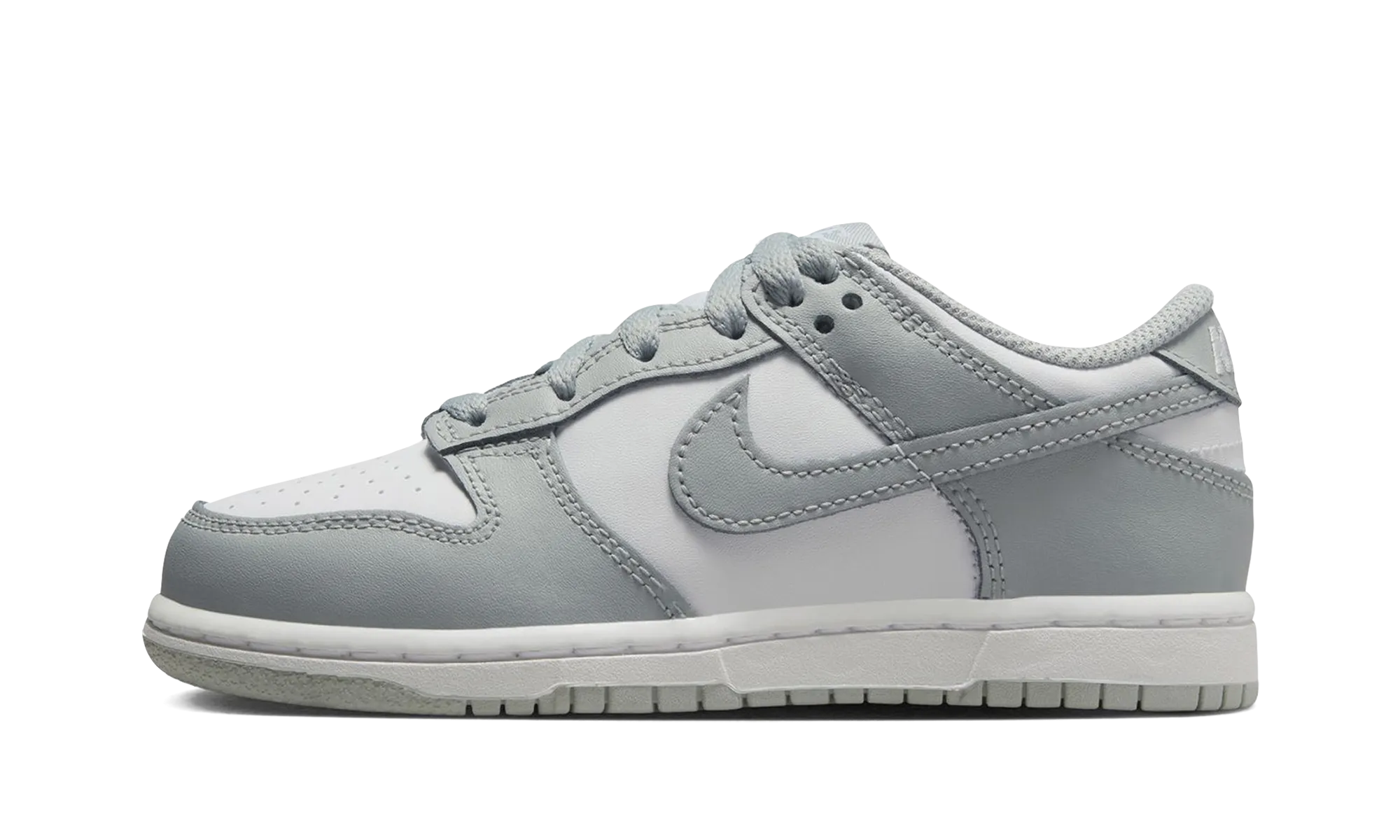 Dunk Low PS "White Light Smoke Grey" Nike Pre School shoes