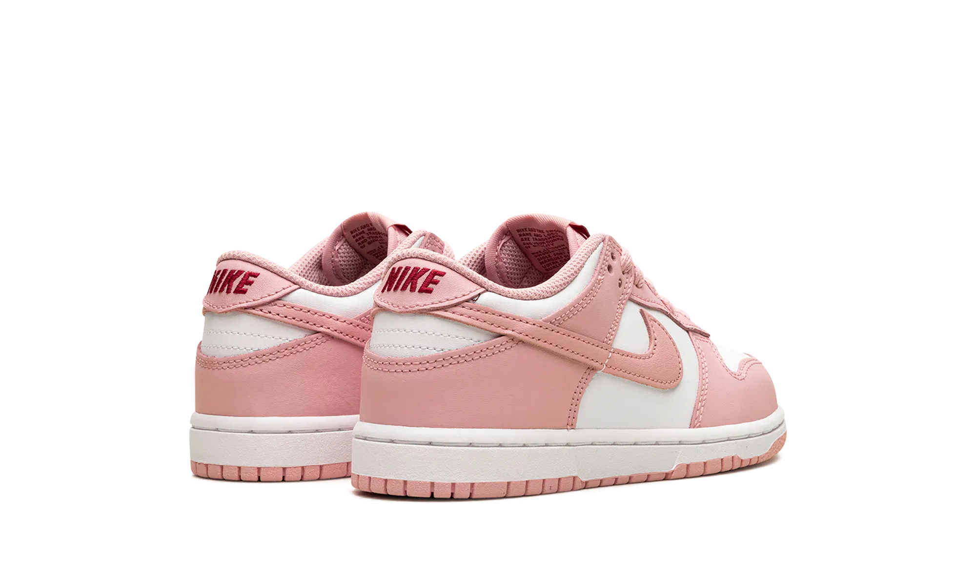 Dunk Low PS "White Pomegranate" nike preschool slip-on sneakers