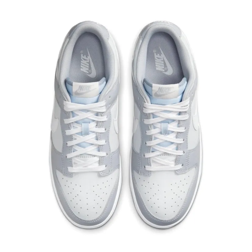 Dunk Low Pure Platinum Grey White Iconic Sneakers