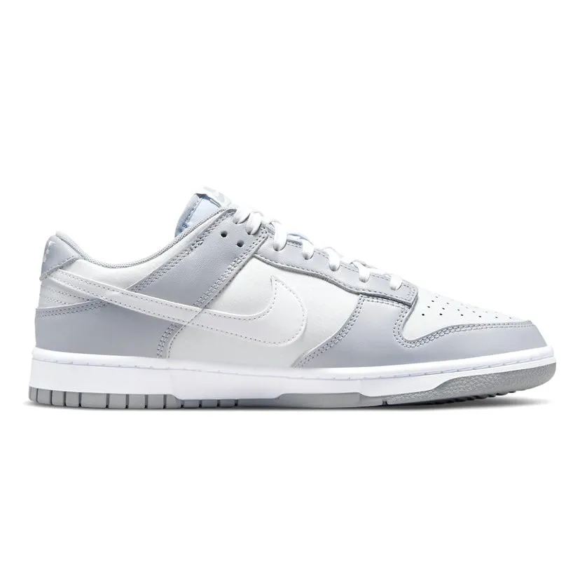 Dunk Low Pure Platinum Grey White Iconic Sneakers