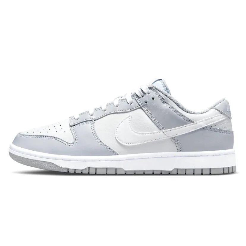 Dunk Low Pure Platinum Grey White Iconic Sneakers