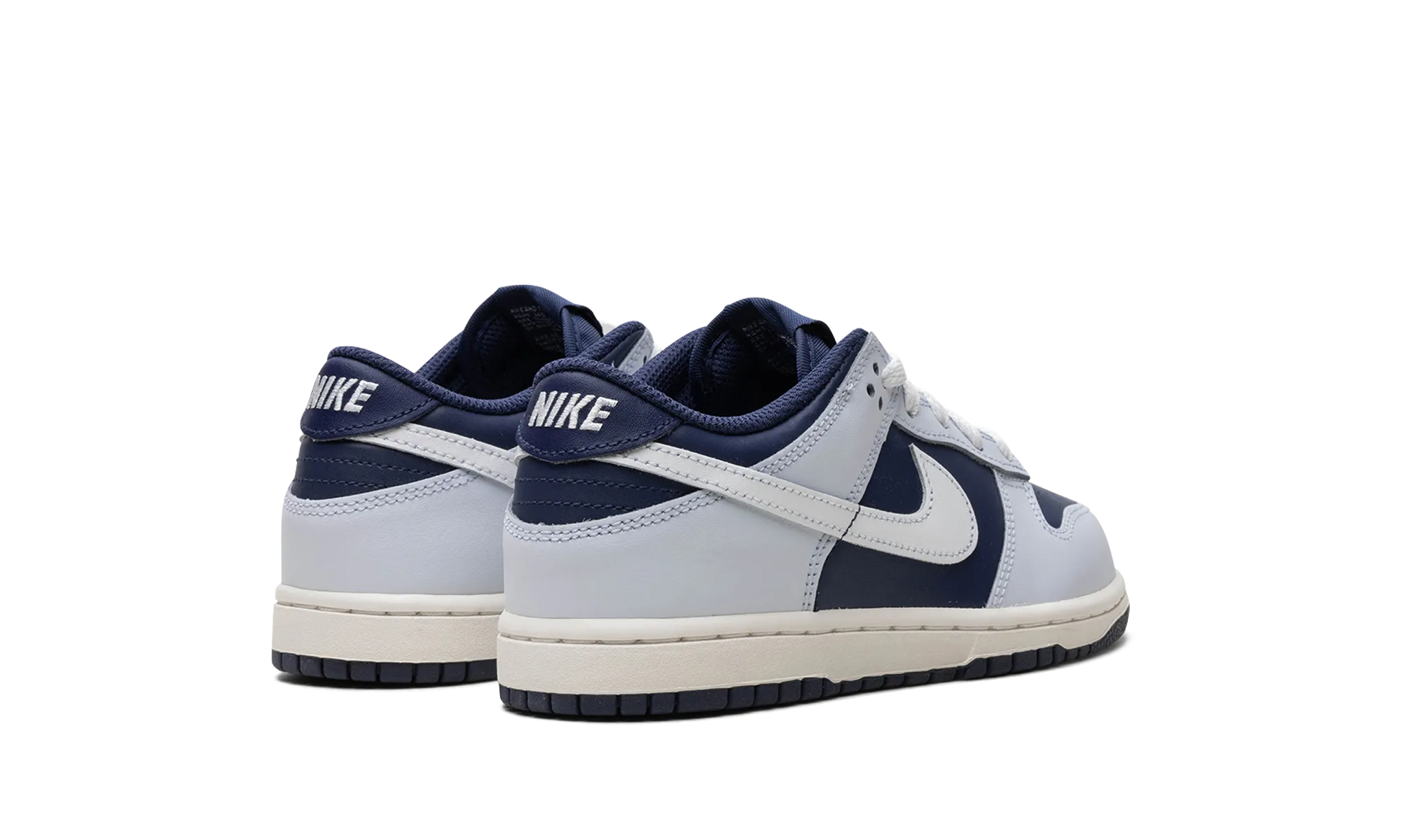 Dunk Low "Football Grey/Midnight Navy/Summit White" nike preschool slip-on sneakers