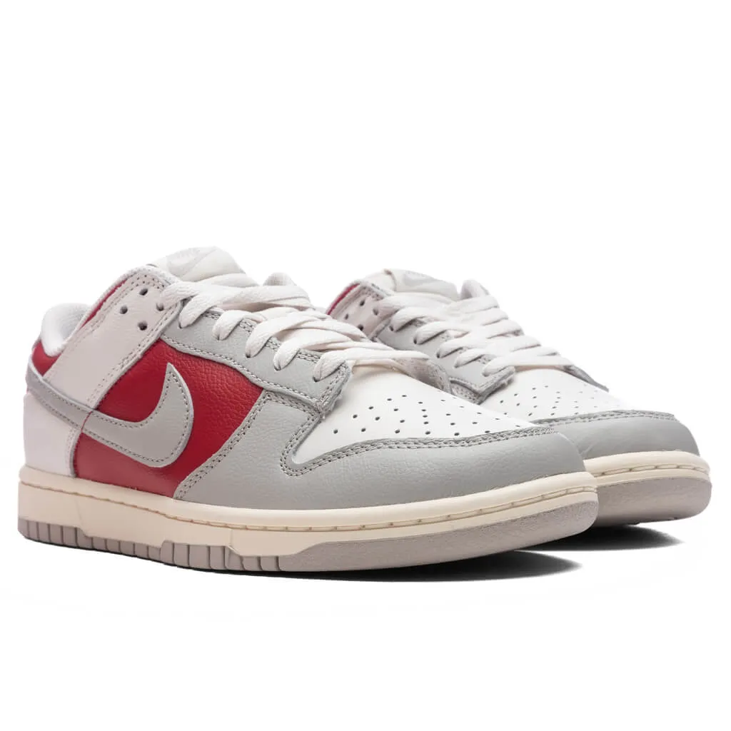Dunk Low Retro 'Ivory Ultraman' - Phantom/Light Iron Ore/Gym Red/Pale Ivory Nike Bold Logo Sneakers