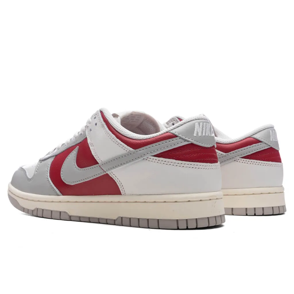 Dunk Low Retro 'Ivory Ultraman' - Phantom/Light Iron Ore/Gym Red/Pale Ivory Nike Bold Logo Sneakers