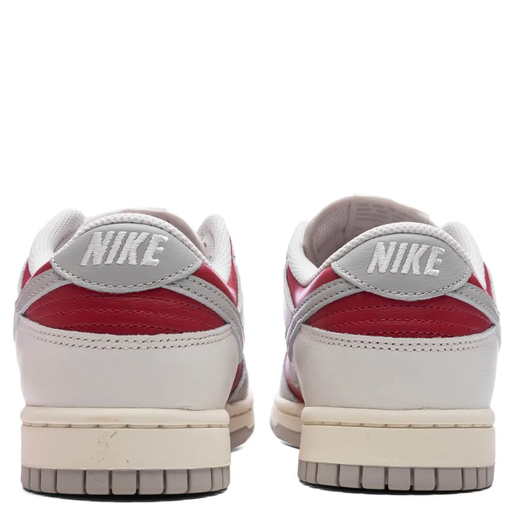 Dunk Low Retro 'Ivory Ultraman' - Phantom/Light Iron Ore/Gym Red/Pale Ivory Nike Bold Logo Sneakers