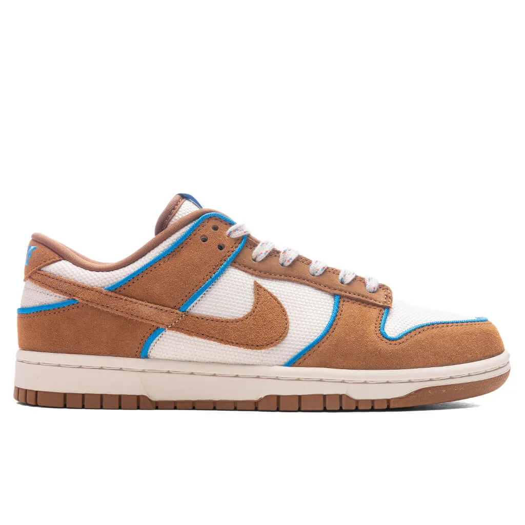 Dunk Low Retro Premium - Light Orewood Brown/Light British Tan/Photo Blue Nike signature design with comfort fit