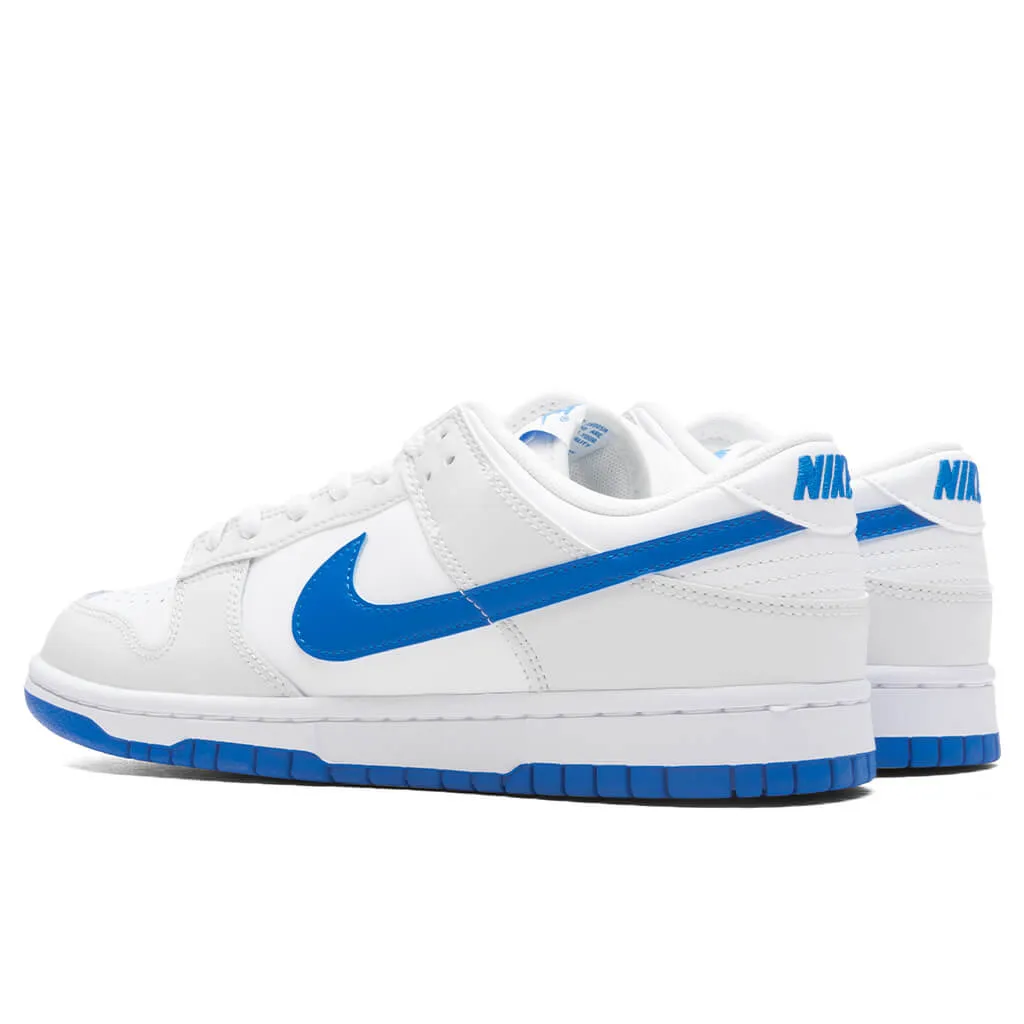 Dunk Low Retro - Summit White/Photo Blue/Platinum Tint Nike trainers with responsive foam