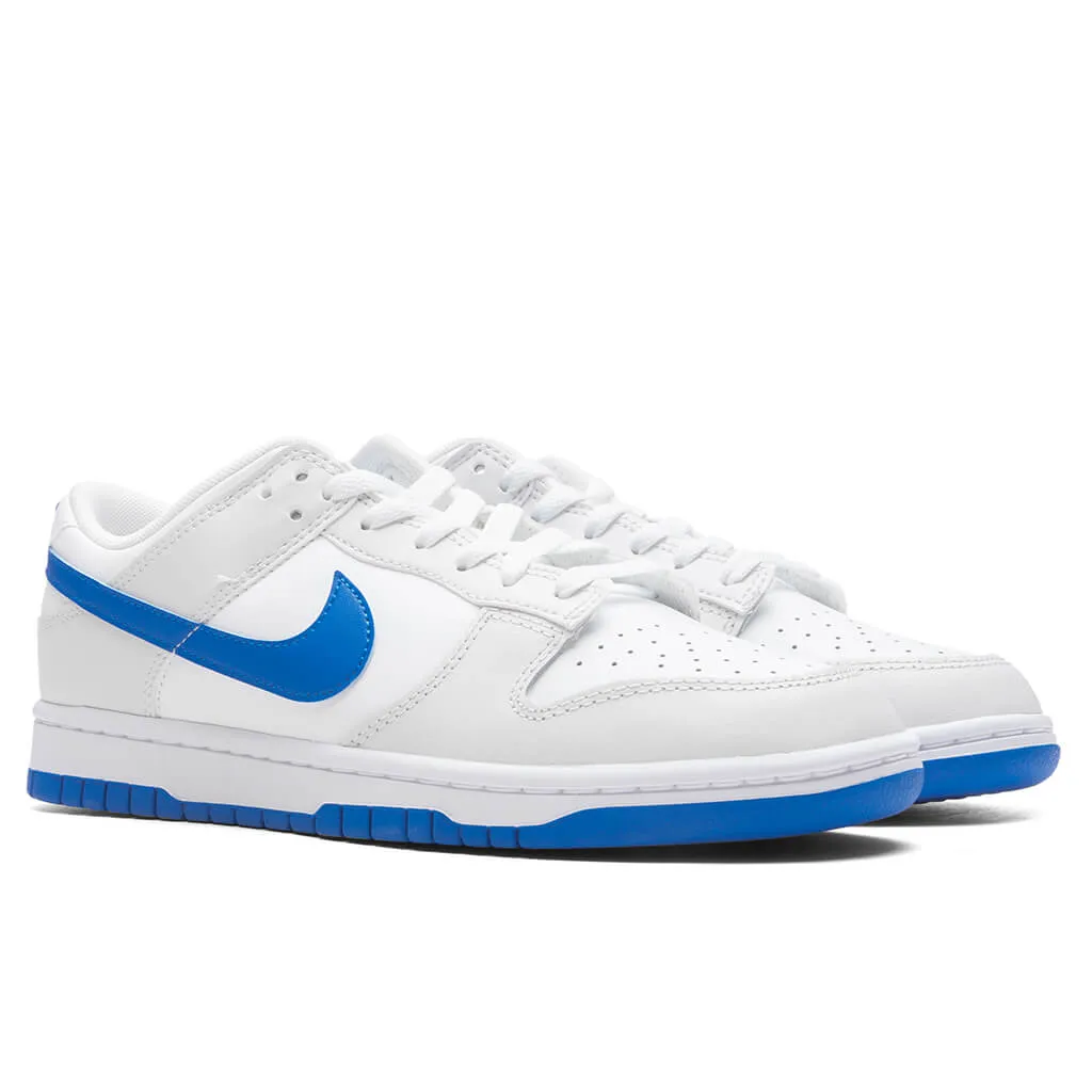 Dunk Low Retro - Summit White/Photo Blue/Platinum Tint Nike trainers with responsive foam
