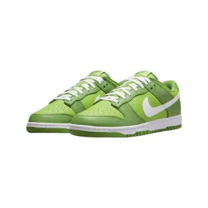 Dunk Low Retro Vivid Green Chlorophyll Nike Dunk sneakers with classic silhouette