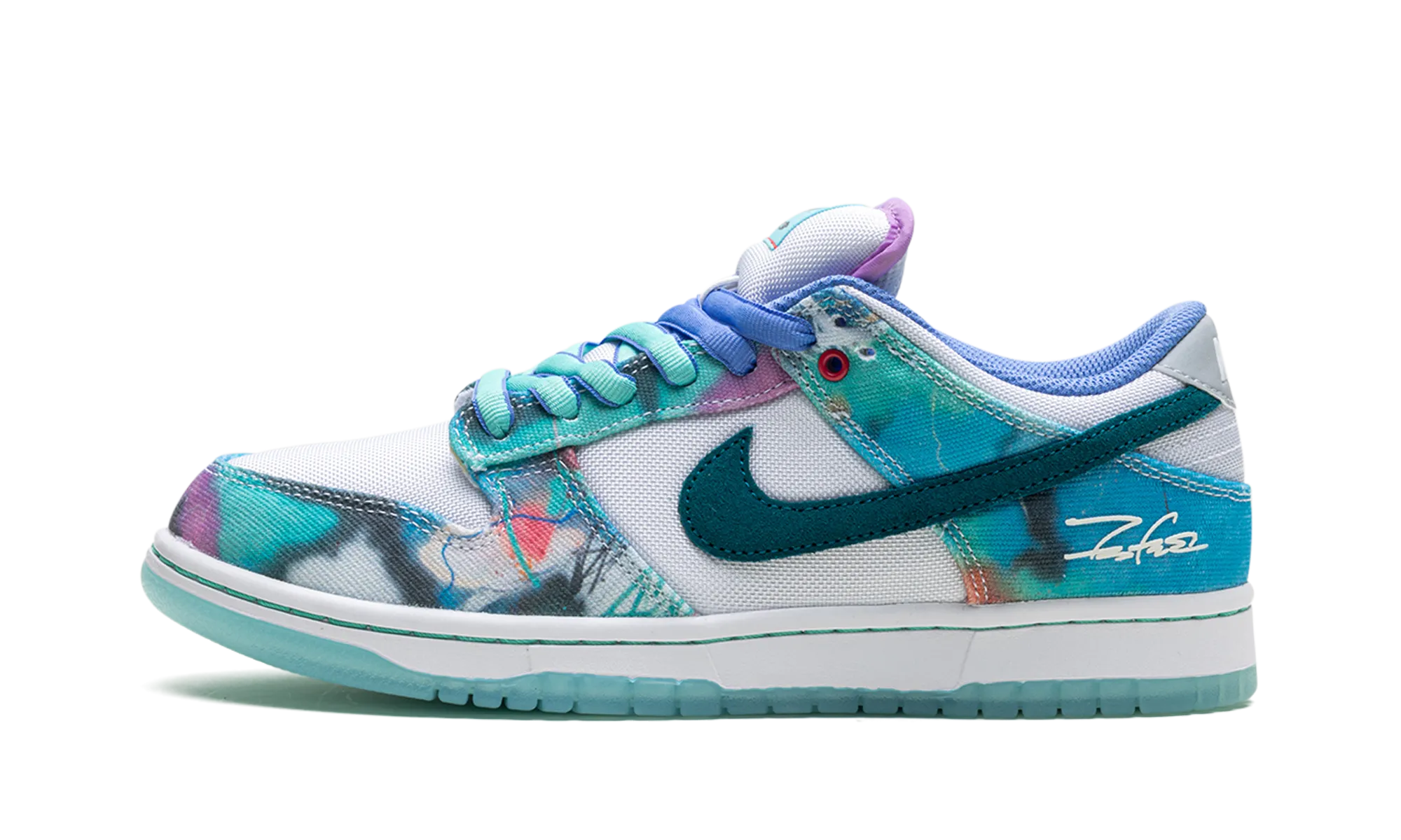 Dunk Low SB "Futura Laboratories - Bleached Aqua" Nike Mens styles