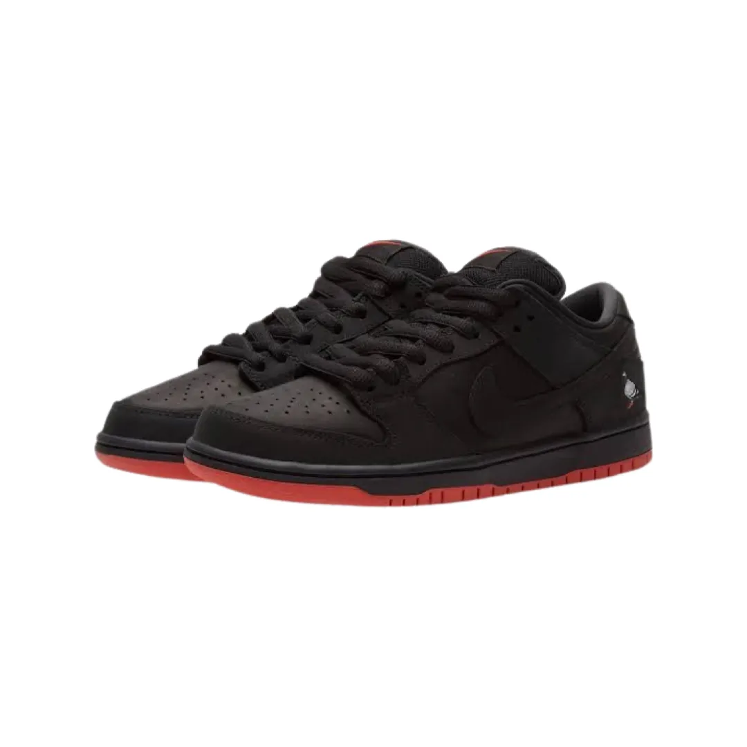 Dunk Low SB TRD QS 'Black Pigeon' Black Black Sienna Iconic Sneakers
