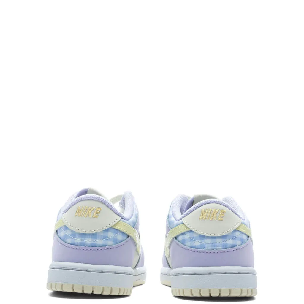 Dunk Low SE BTE (TD) - Oxygen Purple/Citron Tint/Summit White Nike trainers with responsive foam