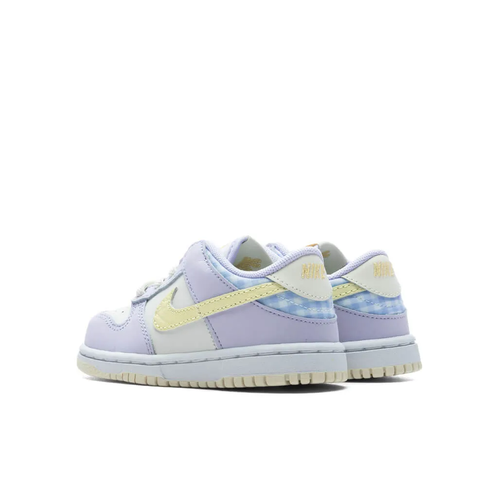 Dunk Low SE BTE (TD) - Oxygen Purple/Citron Tint/Summit White Nike trainers with responsive foam