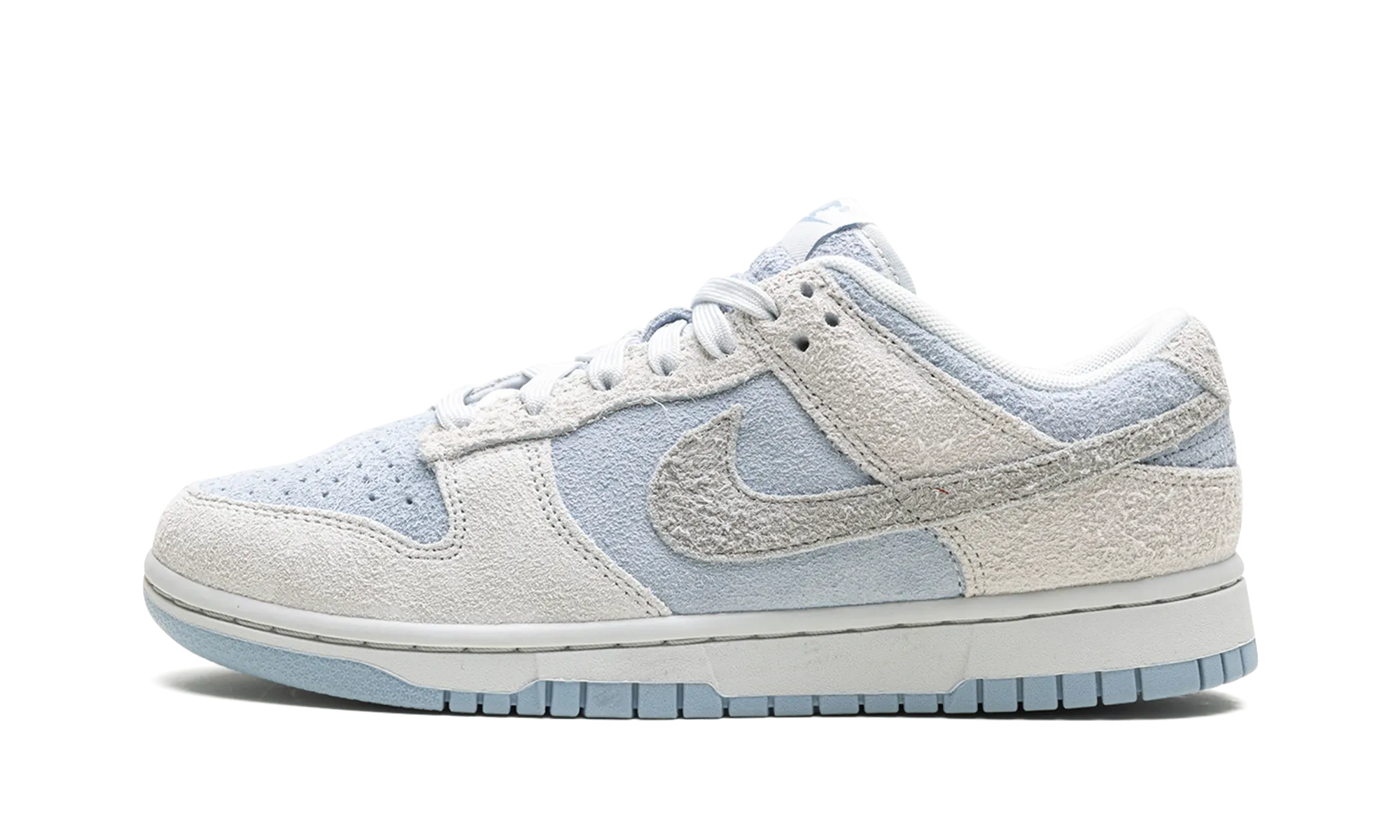 DUNK LOW WMNS "Suede - Photon Dust / Light Armory Blue" Nike Women's sneakers