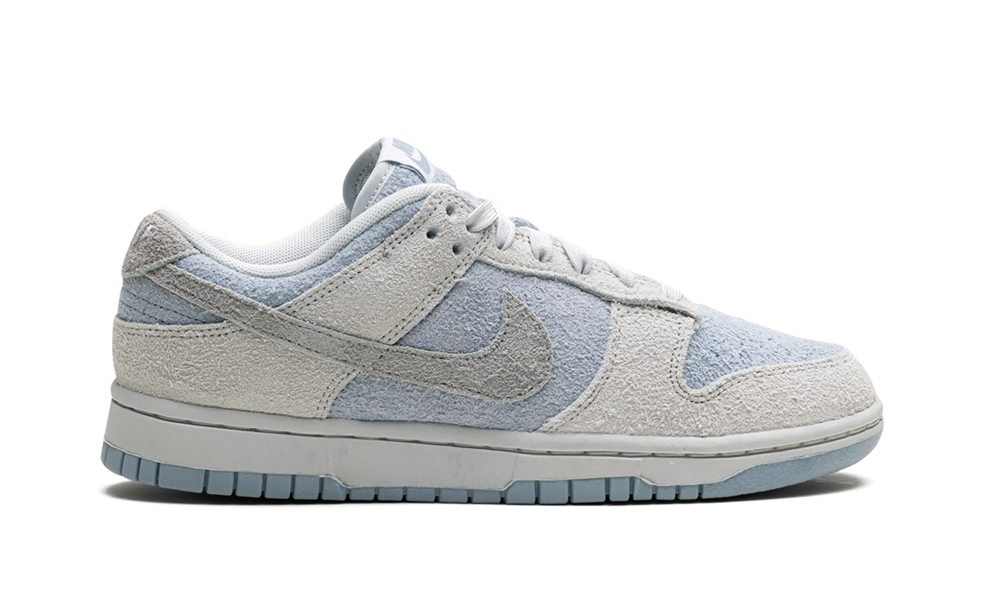 DUNK LOW WMNS "Suede - Photon Dust / Light Armory Blue" nike womens breathable trainers