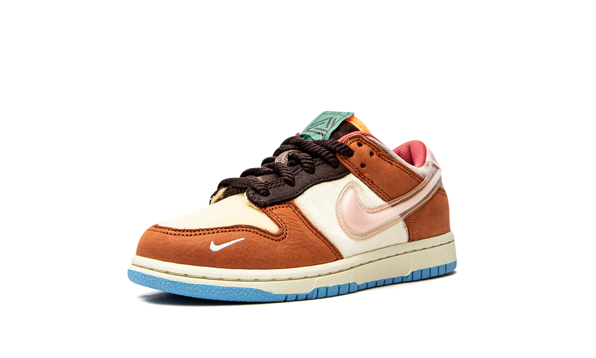 Dunk Mid PS "Social Status - Milk Chocolate" nike preschool slip-on sneakers