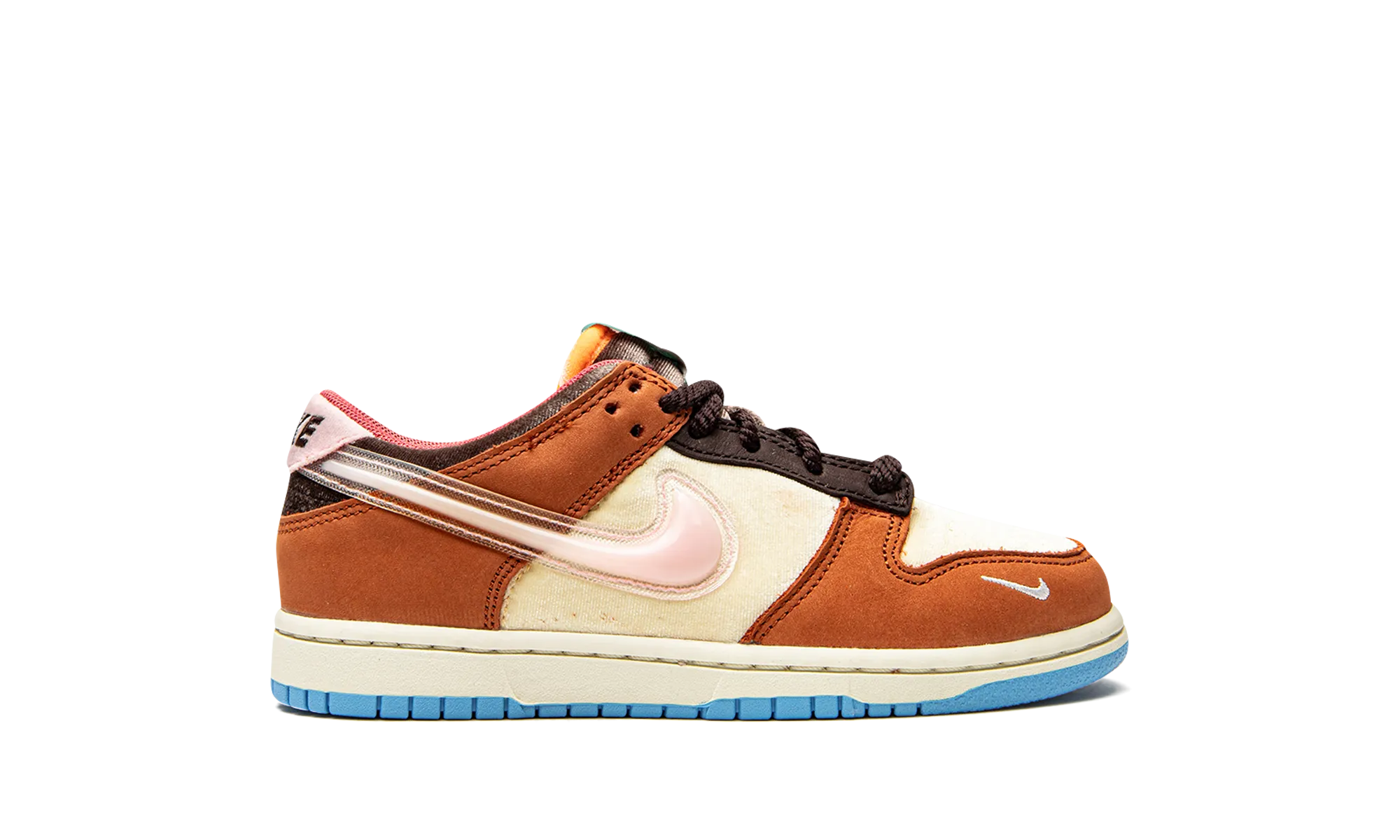 Dunk Mid PS "Social Status - Milk Chocolate" nike preschool slip-on sneakers