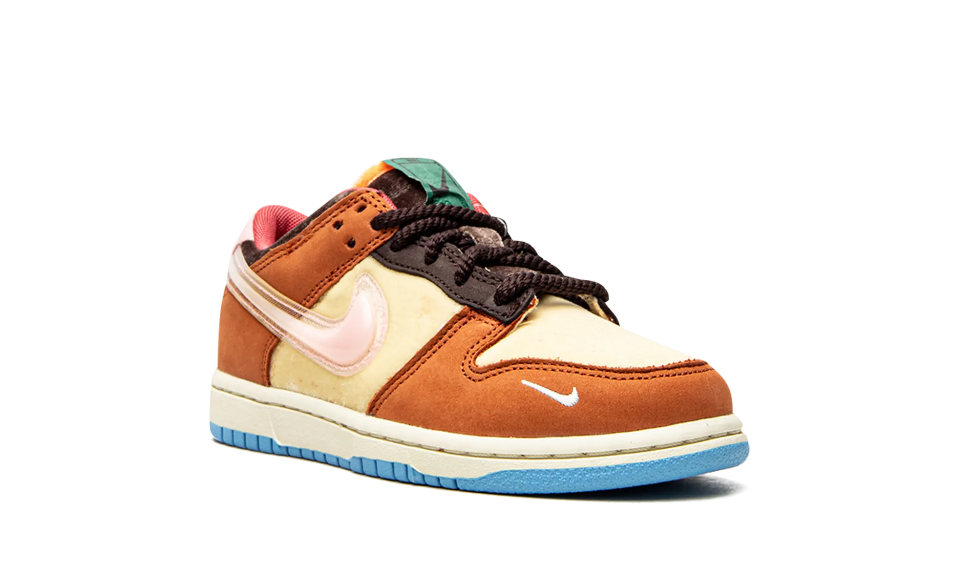 Dunk Mid PS "Social Status - Milk Chocolate" nike preschool slip-on sneakers