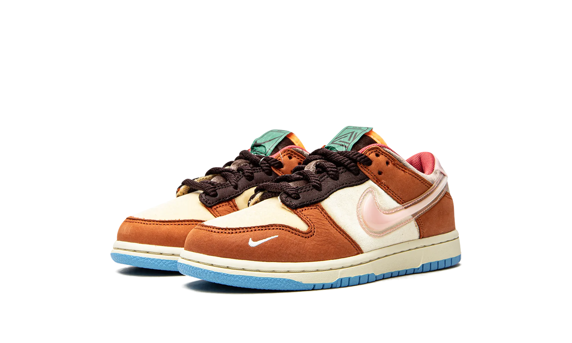 Dunk Mid PS "Social Status - Milk Chocolate" nike preschool slip-on sneakers