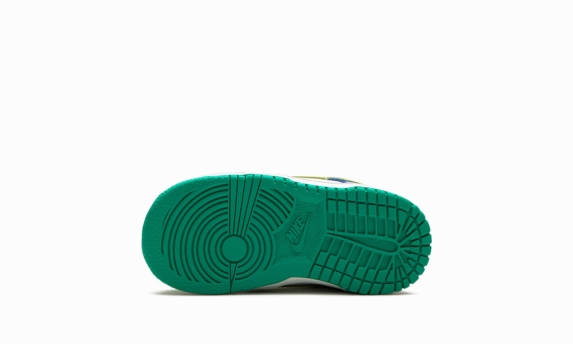 Dunk Low TD "Green/Blue" nike toddler soft shoes