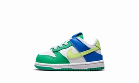 Dunk Low TD "Green/Blue" Nike Toddler shoes