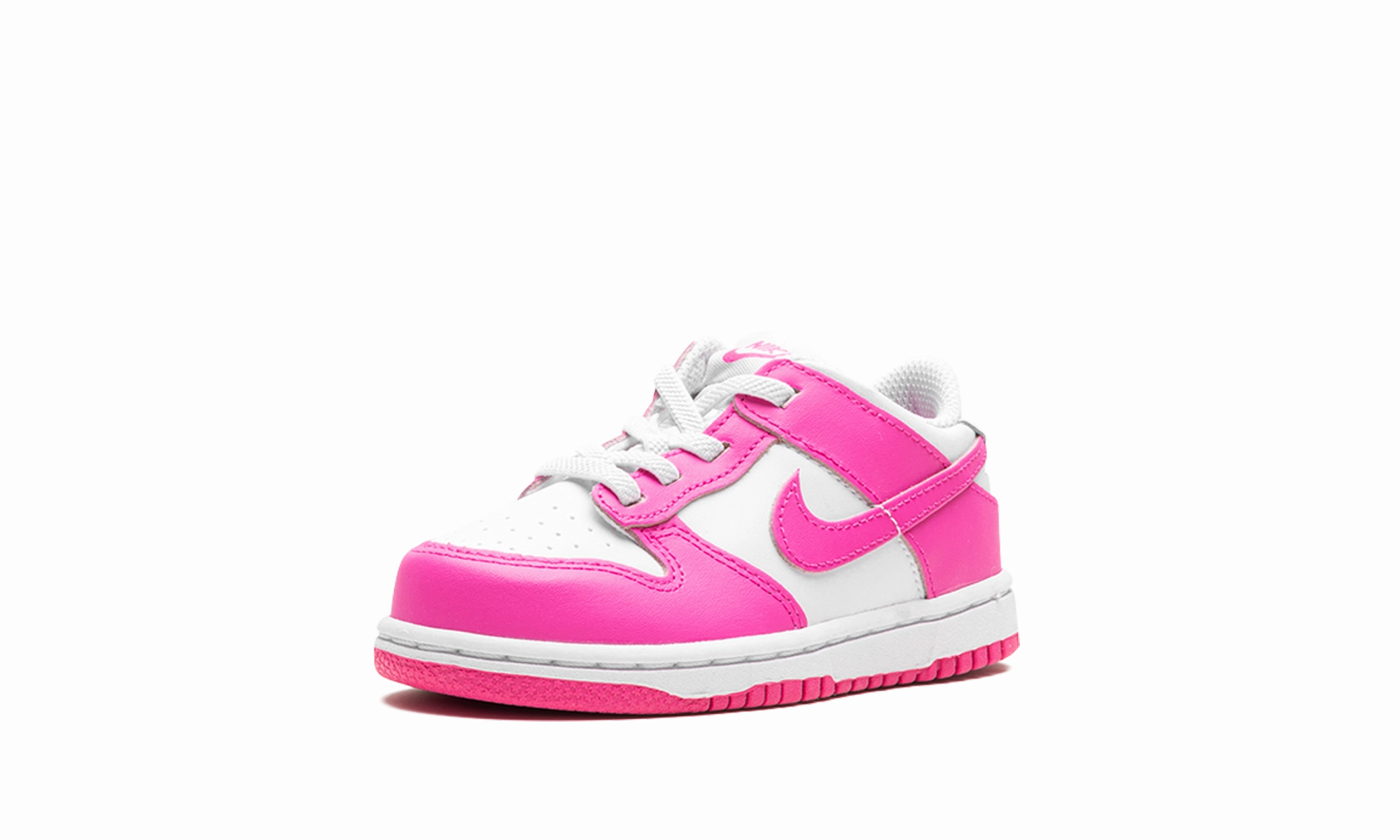 Dunk Low TD "Laser Fuchsia" nike toddler soft shoes