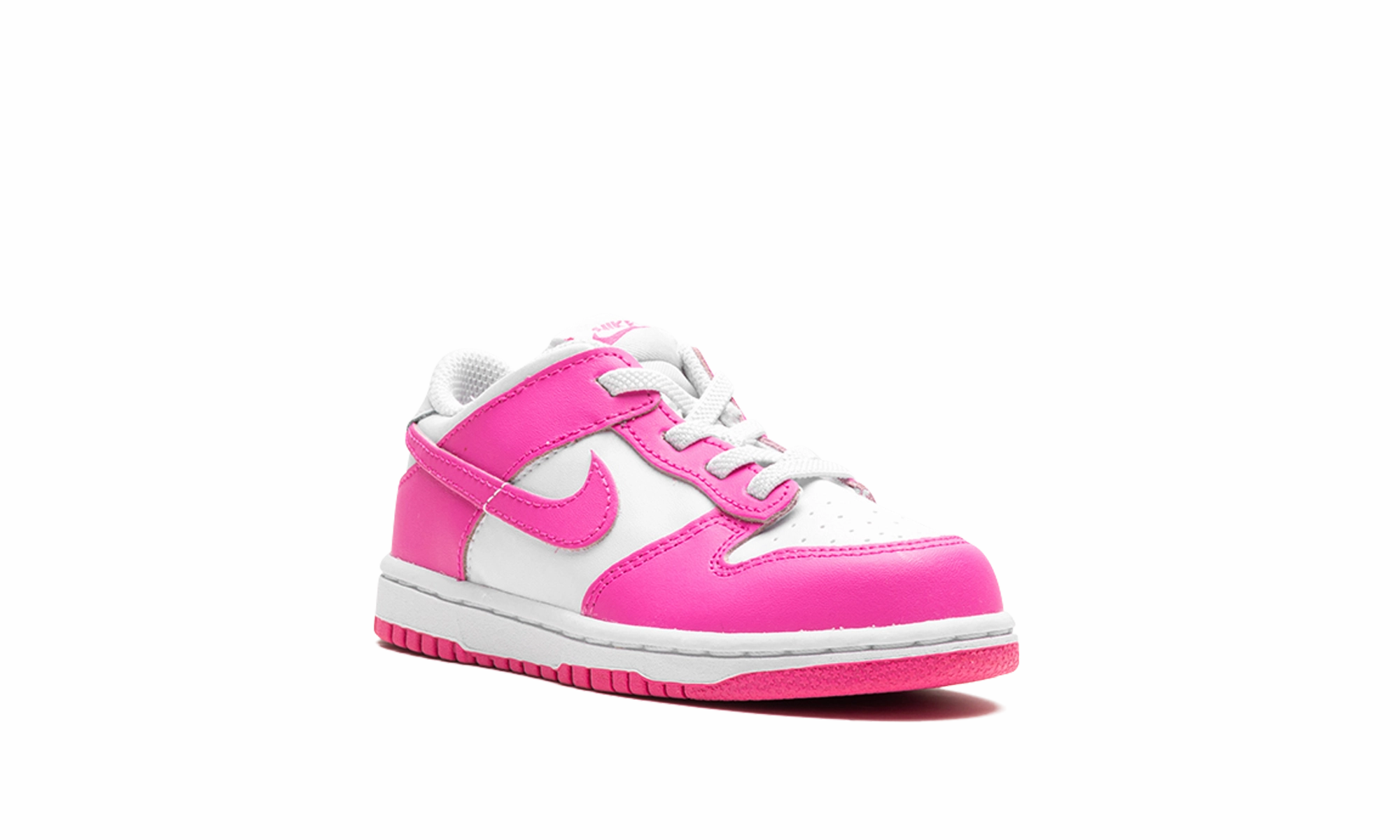 Dunk Low TD "Laser Fuchsia" nike toddler soft shoes