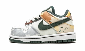 Dunk Low TD "Sail Multi-Camo" Nike Toddler shoes
