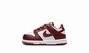 Dunk Low TD "White Gym Red Redwood" Nike Toddler shoes