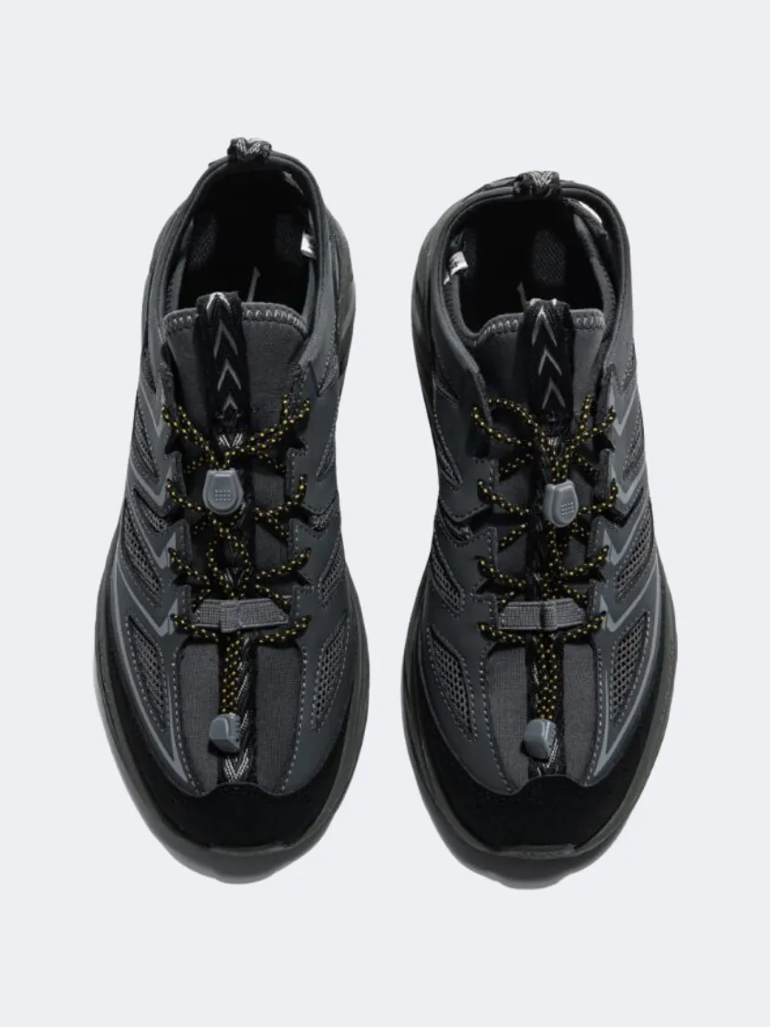 Erke Casual Men Lifestyle Shoes Charcoal/Dark Grey Mens Urban Style Comfort Shoes