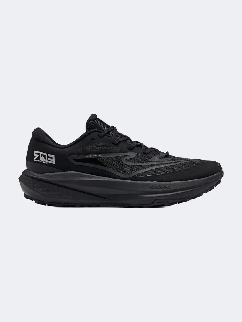 Erke Cross Country Men Running Shoes Black Essential mens casual shoes for comfort