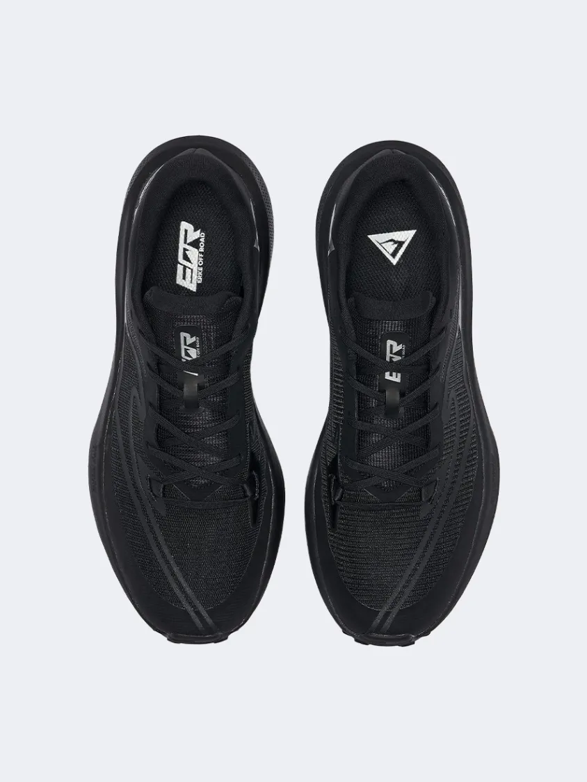 Erke Cross Country Men Running Shoes Black Mens Urban Style Comfort Shoes