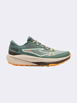 Erke Cross Country Men Running Shoes Pine Green/Med Brown Essential mens casual shoes for comfort