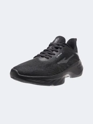 Erke Cushioning Men Running Shoes Black Mens shoes for everyday urban style