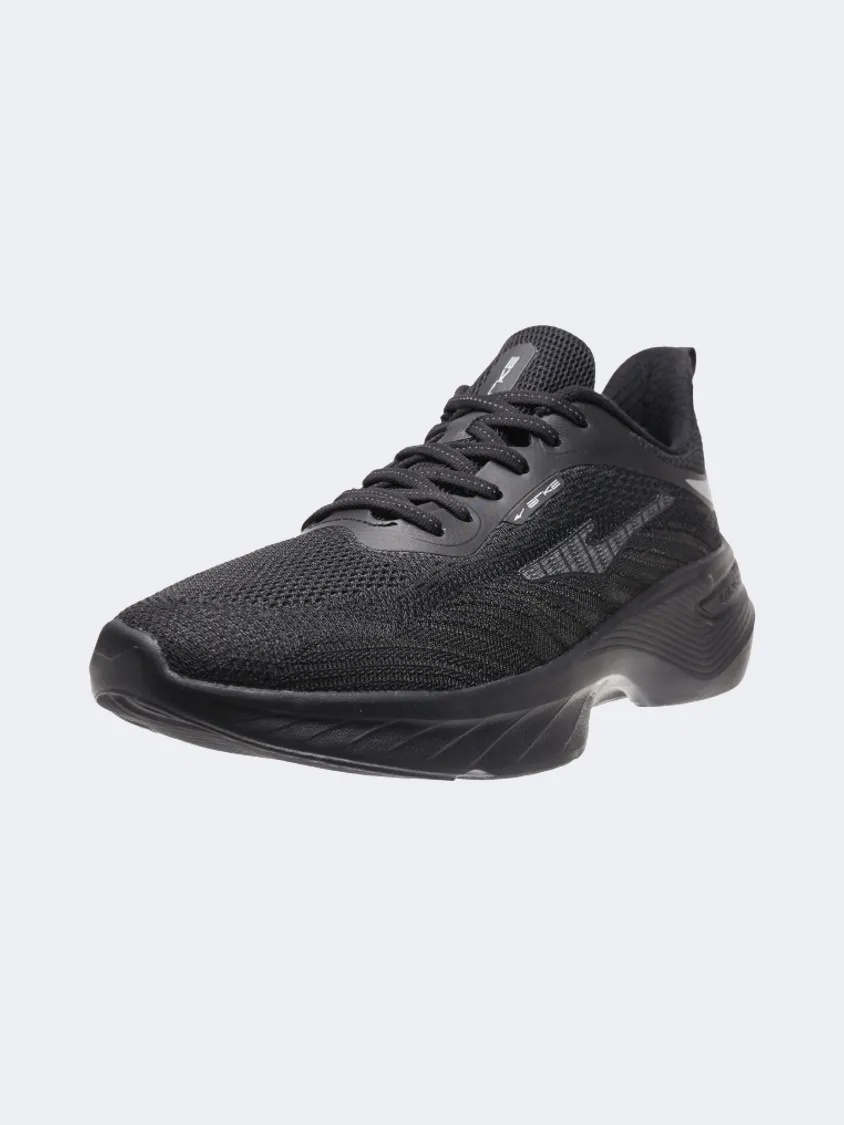 Erke Cushioning Men Running Shoes Black Mens shoes for everyday urban style