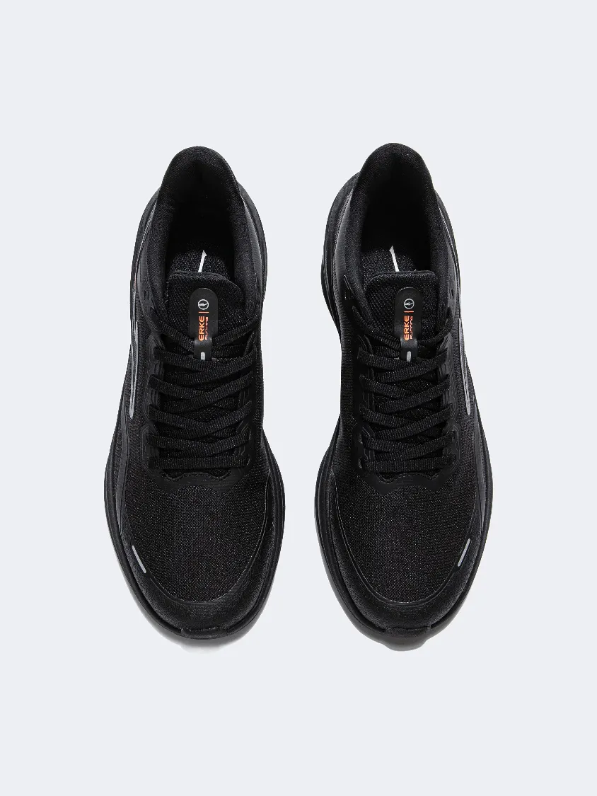 Erke Cushioning Men Running Shoes Black Mens Urban Style Comfort Shoes