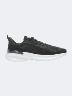 Erke Cushioning Men Running Shoes Black/Charcoal Mens shoes for everyday urban style