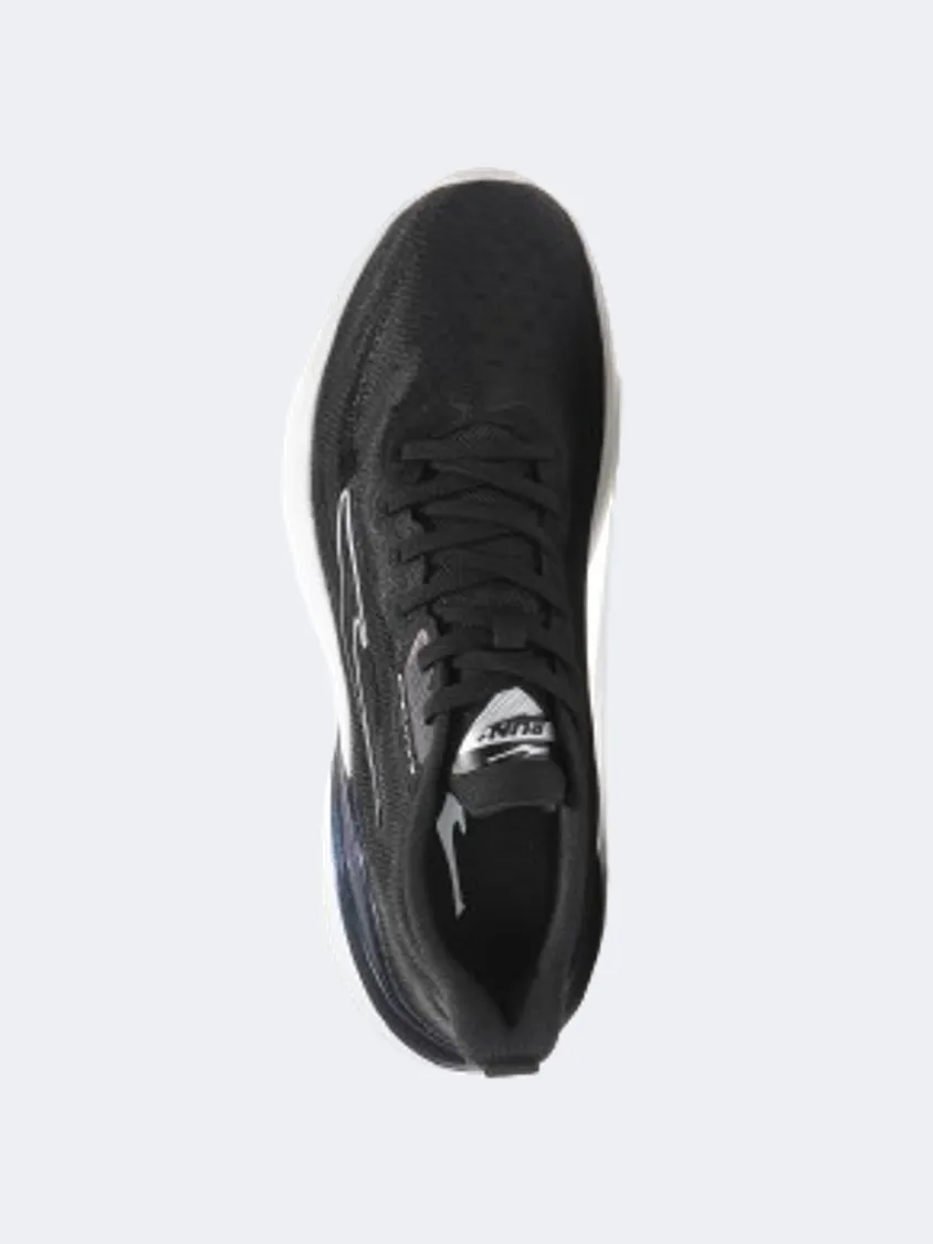 Erke Cushioning Men Running Shoes Black/Charcoal Mens Casual Everyday Sneakers
