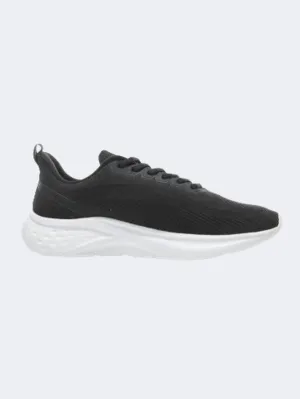 Erke Cushioning Men Running Shoes Black/Charcoal Mens shoes for everyday urban style