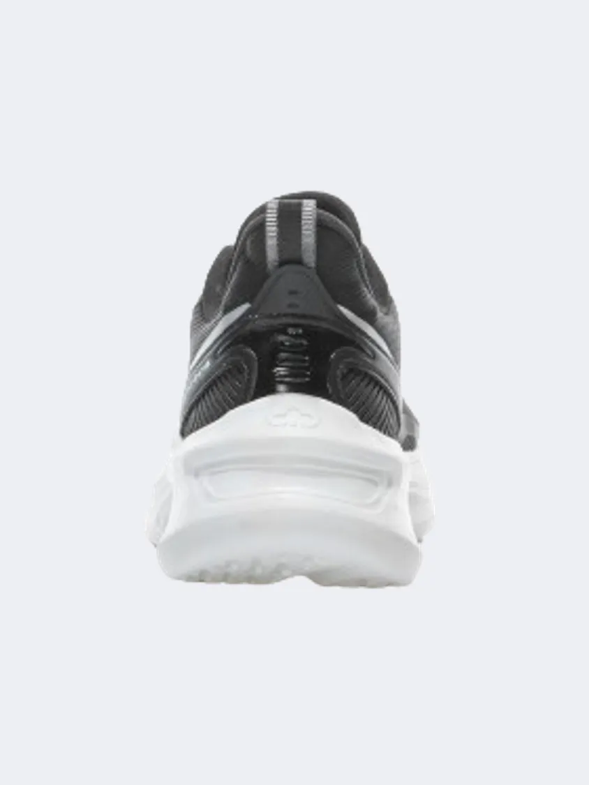 Erke Cushioning Men Running Shoes Black/Green Mens Casual Everyday Sneakers